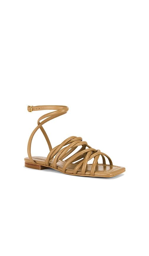 Mesh Sandal in Brown. - size 6 (also in 8) - Nora Lozza - Modalova
