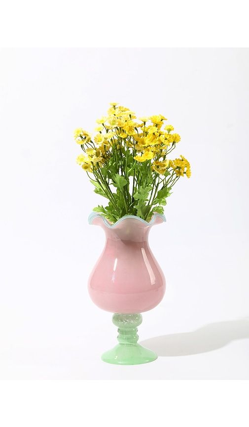 Sunrise Blush Vase in Pink - Noon & Moon - Modalova