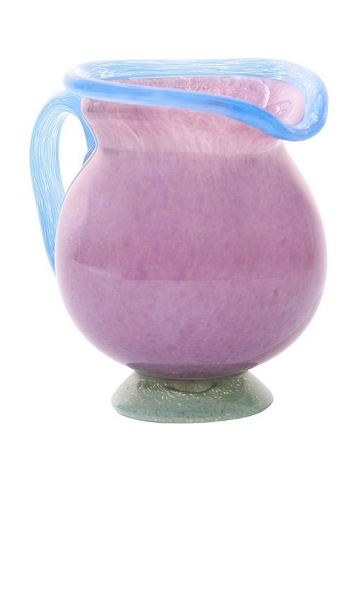 Grape Pastel Pitcher Vase in Purple - Noon & Moon - Modalova