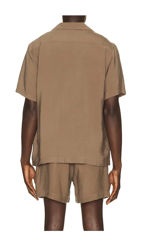 Hank Short Sleeve Shirt 5971 in Brown. - size L (also in M, S, XXL/2X) - NN07 - Modalova