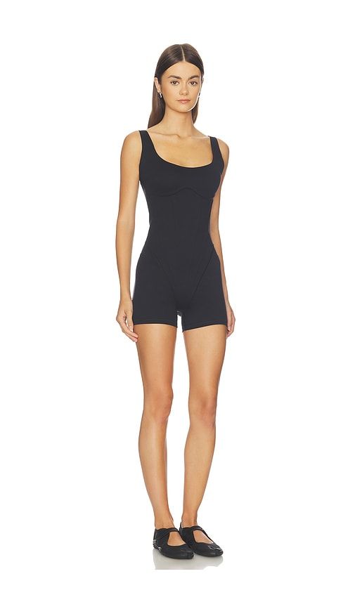 Matte Corset One Piece in Black. - size L (also in XL, XS, XXS) - NikeSKIMS - Modalova
