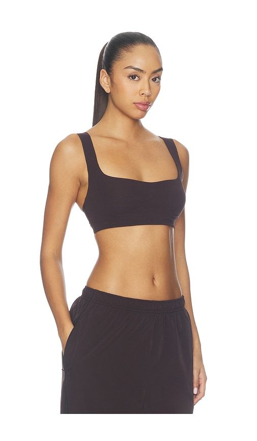 Squareneck Racerback Bra in Brown. - size L (also in M, S, XS) - NikeSKIMS - Modalova