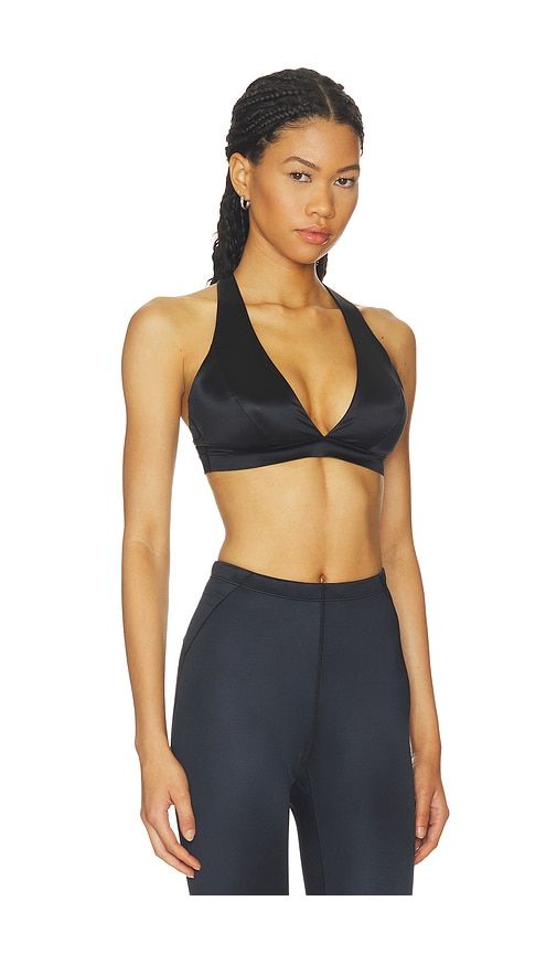 Shine Halter Neck Bra in Black. - size M (also in S, XS) - NikeSKIMS - Modalova