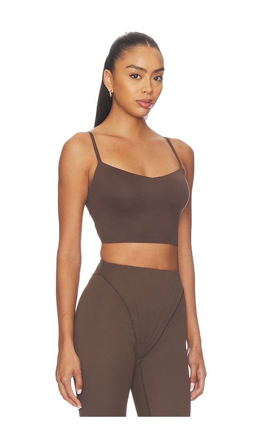 Matte Cami Bra in Brown. - size M (also in S) - NikeSKIMS - Modalova