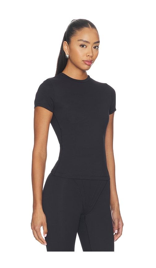 Matte Baby Short Sleeve Tee in Black. - size L (also in M, S, XS, XXS) - NikeSKIMS - Modalova
