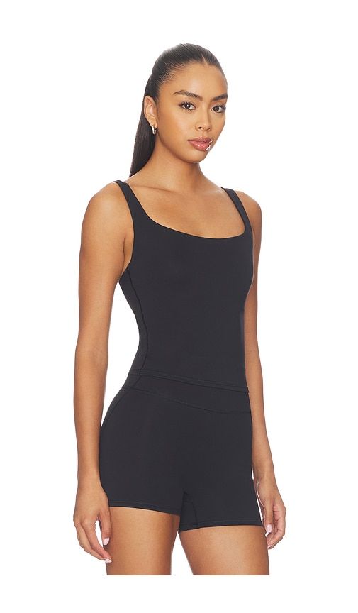 Matte Square Neck Tank in Black. - size M (also in S, XS, XXS) - NikeSKIMS - Modalova