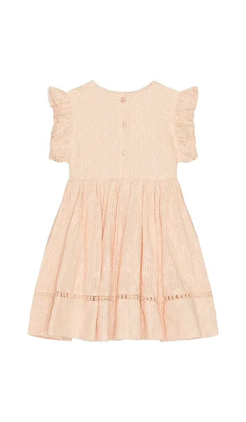 Isla Dress in Peach. - size 2 (also in 4) - Noralee - Modalova