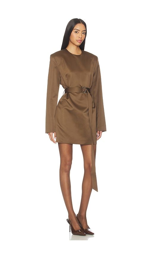 Genaya Dress in Brown. - size L (also in M, S) - Nanushka - Modalova