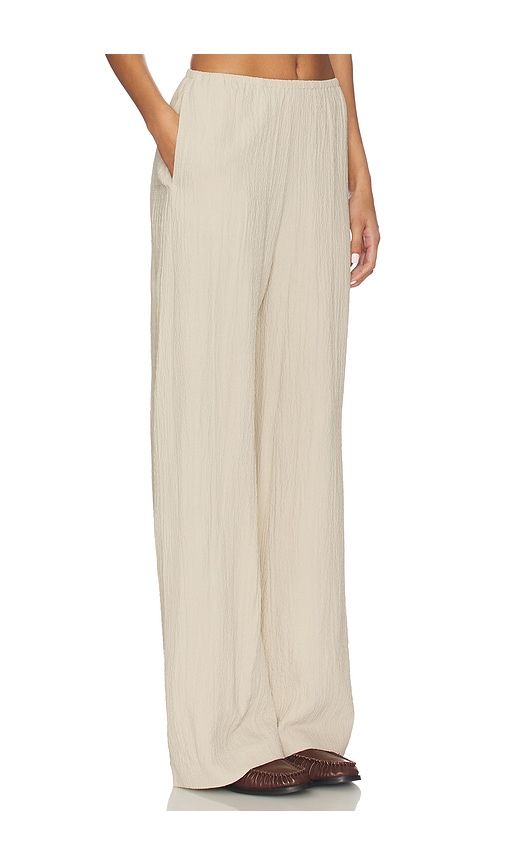 Arvenn Pant in Beige. - size L (also in M) - Nanushka - Modalova
