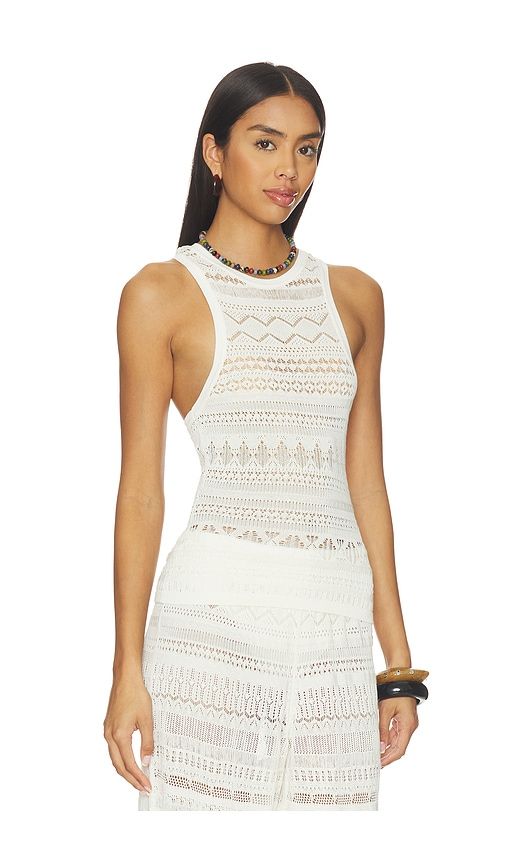 Raisie Top in White. - size L (also in M, S, XS) - Nanushka - Modalova