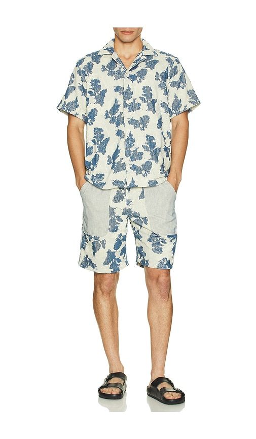 Sail Contraste Nicola Terry Shorts in Beige. - size L (also in M, S) - OAS - Modalova
