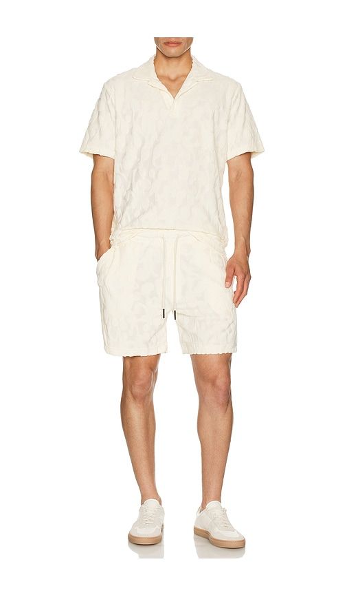 Summit Polo Terry Shirt in Ivory. - size M (also in S) - OAS - Modalova