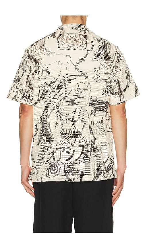 Gensou Cuba Shirt in Cream. - size L (also in M, XL/1X) - OAS - Modalova