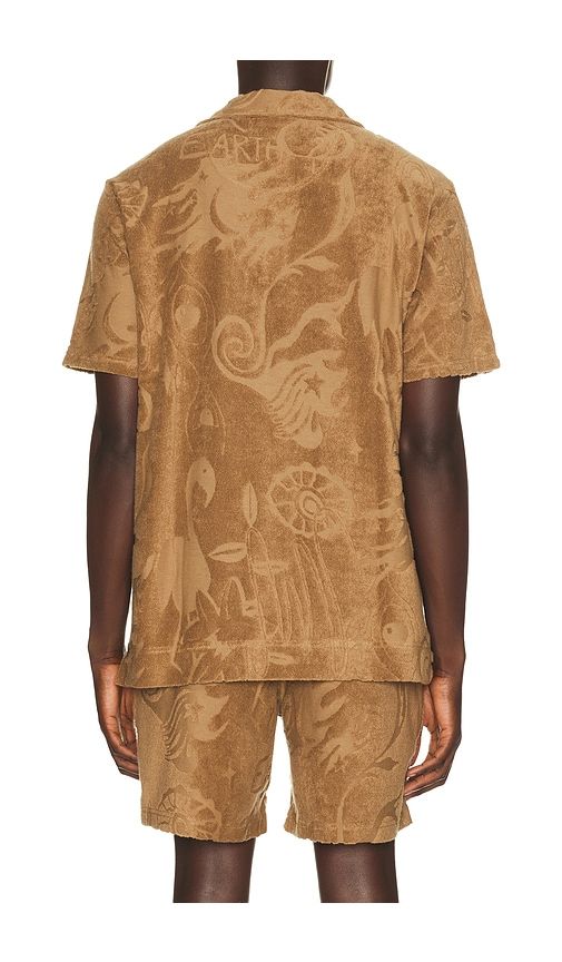 Polo Shirt in Brown. - size L (also in M, S, XL/1X) - OAS - Modalova