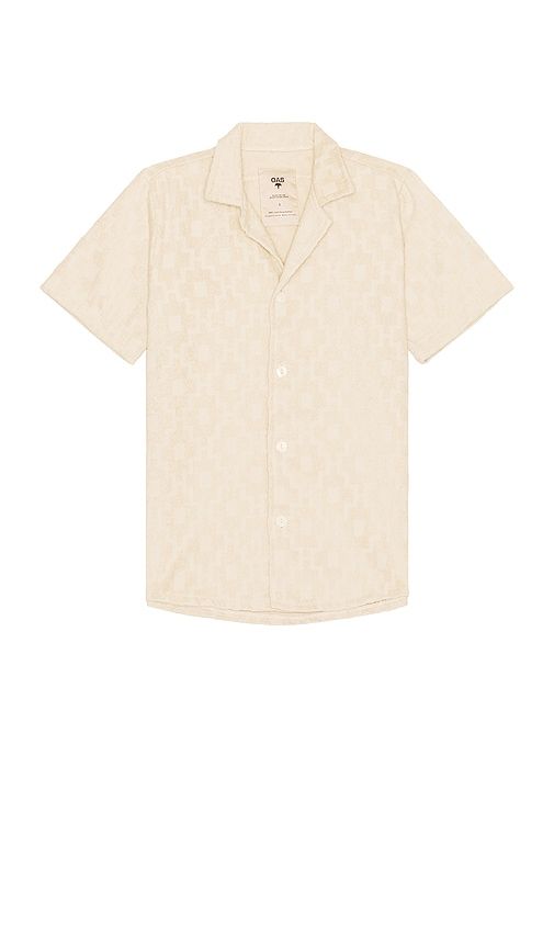 Machu Cuba Terry Shirt in Brown. - size L (also in M, S, XL/1X) - OAS - Modalova