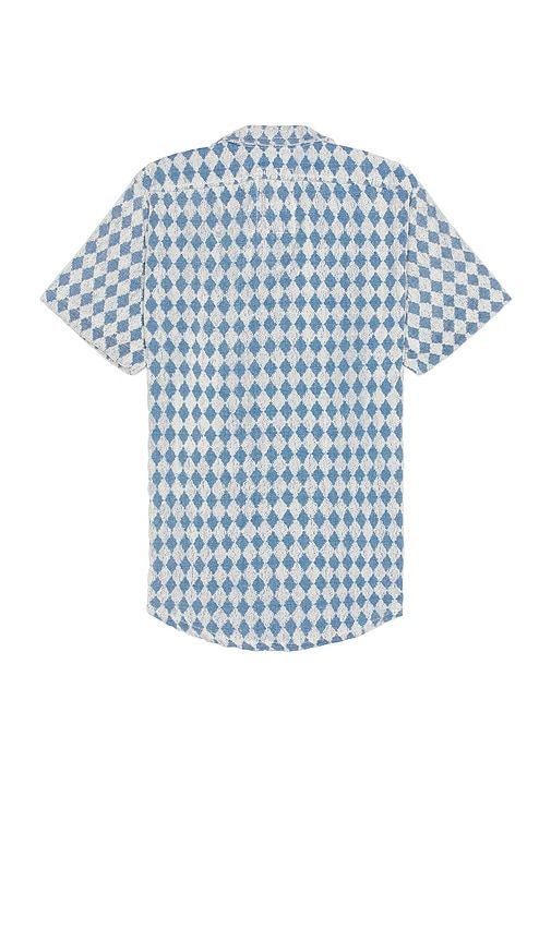 Navy Diamond Cuba Terry Shirt in . Taglia L. Also in M, S - OAS - Modalova