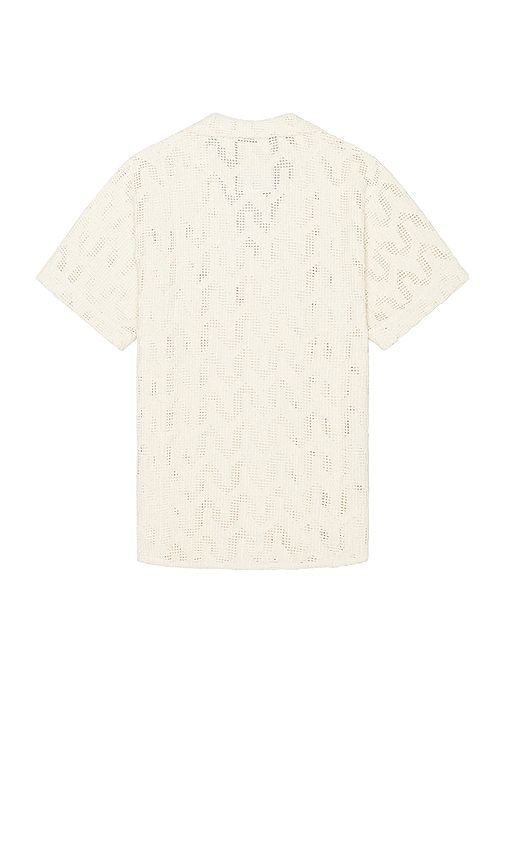 Atlas Cuba Crochet Shirt in Cream. - size S (also in XL/1X) - OAS - Modalova