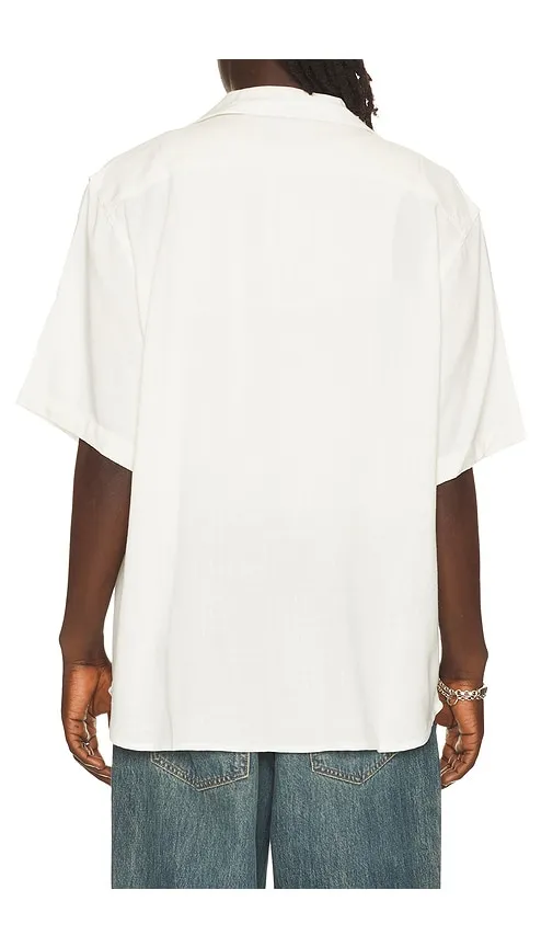 Tomorrow Has Already Spoken Camp Shirt in Ivory. - size M (also in S) - ONE OF THESE DAYS - Modalova