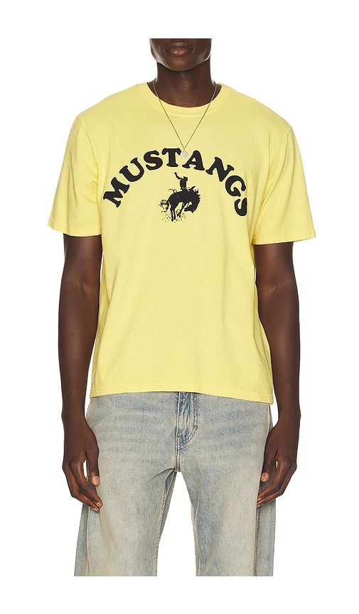 Good Luck Mustangs Tee in . - size L (also in M, S, XL/1X) - ONE OF THESE DAYS - Modalova
