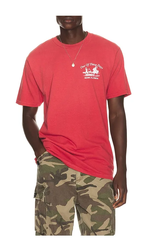 X REVOLVE x FWRD Miami Design 16 Tee in Red. - size L (also in M, S, XL/1X, XS, XXL/2X) - ONE OF THESE DAYS - Modalova