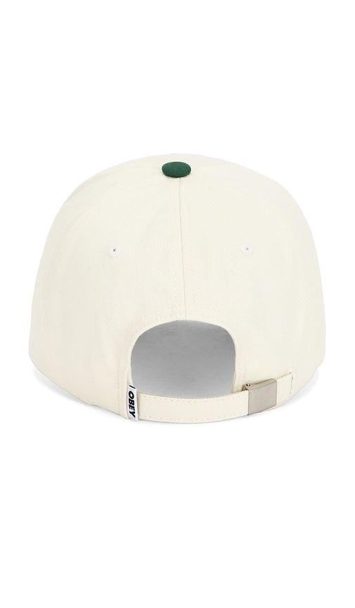 Design Studio 5 Panel Strapback Hat in - Obey - Modalova
