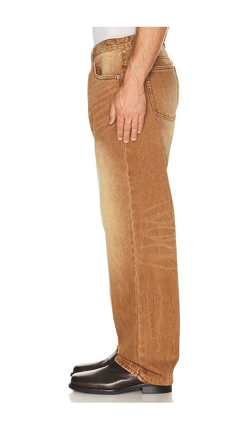 Boxcar Straight Leg Jeans in Brown. - size 30 (also in 31, 32, 33, 34, 36) - Obey - Modalova