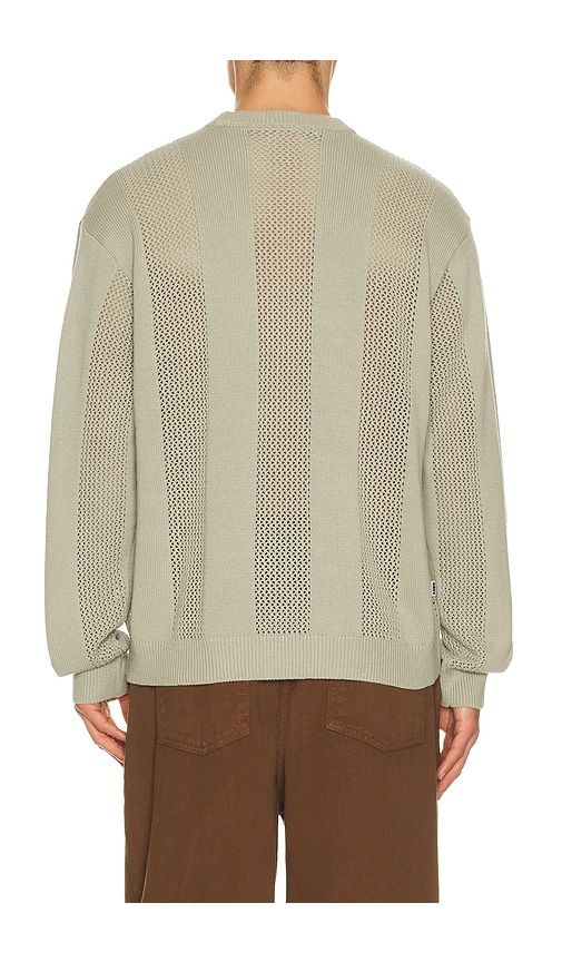 Crochet Sweater in Grey. - size L (also in M, S, XL/1X) - Obey - Modalova