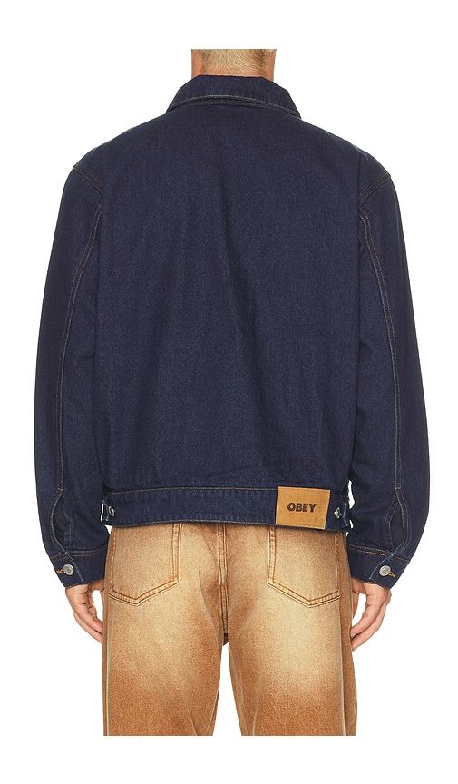 Workshop Jacket in Blue. - size L (also in M, S, XL/1X) - Obey - Modalova