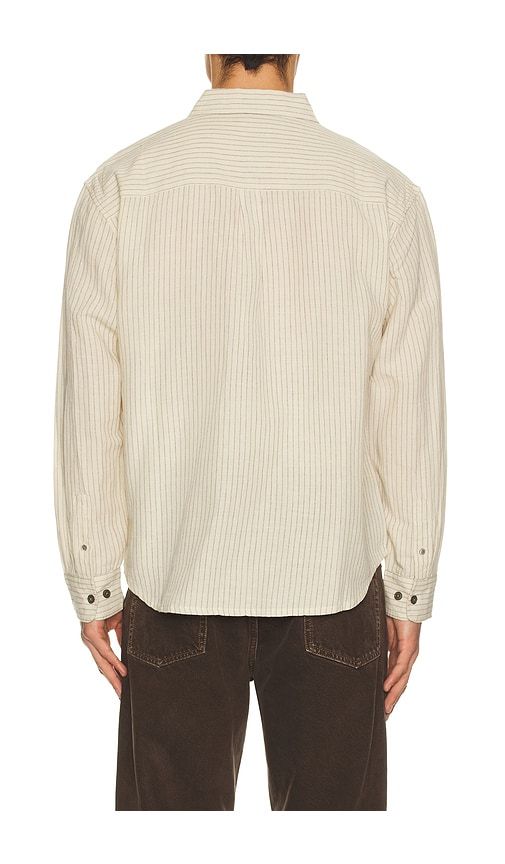 Nelson Woven Shirt in Cream. - size L (also in M, XL/1X) - Obey - Modalova