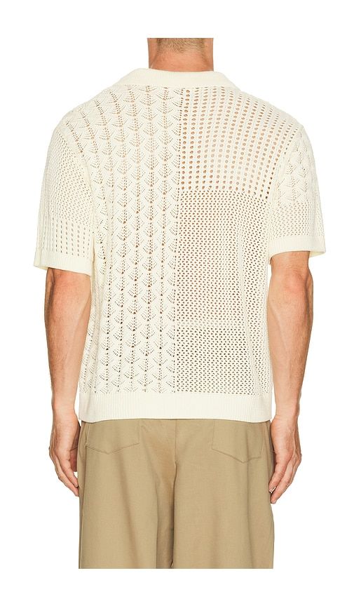 Preston Knitted Shirt in Cream. - size M (also in L, XL/1X) - Obey - Modalova