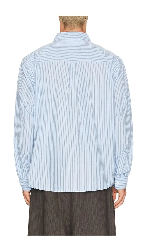 Billy Woven Shirt in Blue. - size L (also in M, S, XL/1X) - Obey - Modalova