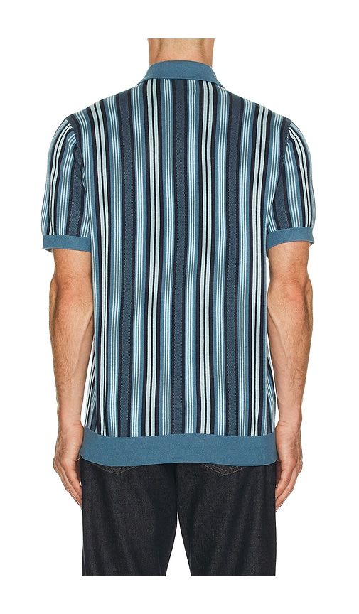 Vertical Stripe Polo in Blue. - size M (also in XL/1X) - Original Penguin - Modalova