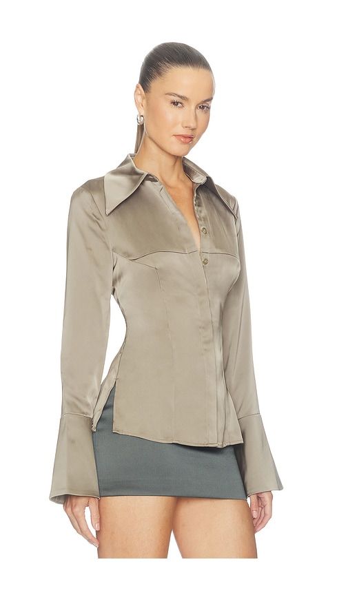 Satin Shirt in . - size L (also in M, S, XL, XS) - Odd Muse - Modalova