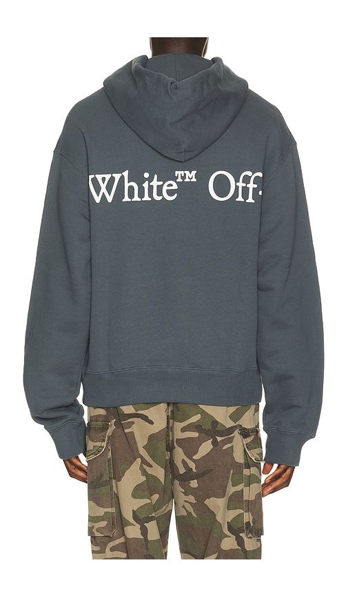 Bookish Scarf Regular Hoodie in Blue. - size L (also in M, S, XL/1X) - OFF-WHITE - Modalova
