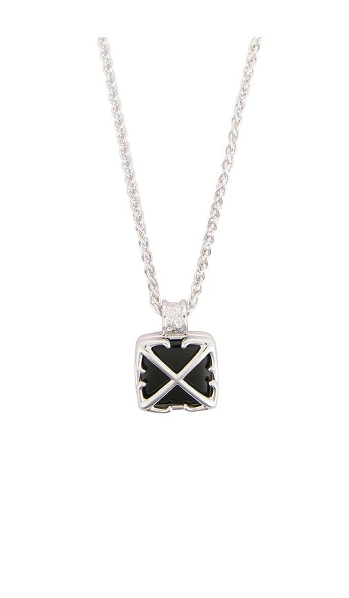 Arrow Pendant Necklace in Metallic - OFF-WHITE - Modalova