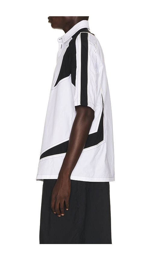 OFF- Race Logo Star Bowling Shirt in . - size 46 (also in 48, 50) - OFF-WHITE - Modalova