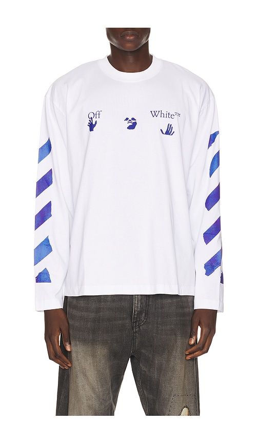 OFF- Bacco Arrow Skate Long Sleeve Tee in . - size L (also in M, S, XL/1X) - OFF-WHITE - Modalova