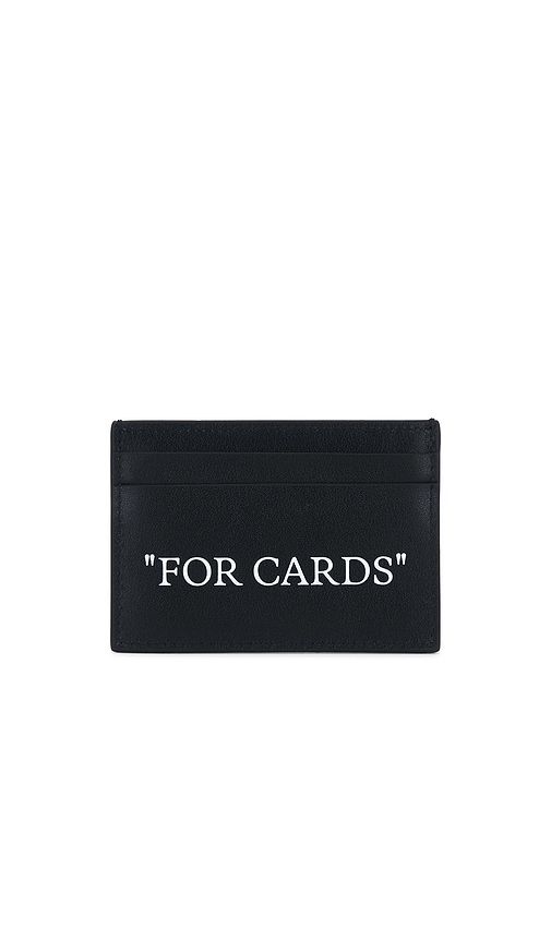 OFF-WHITE Quote Card Case in Black - OFF-WHITE - Modalova