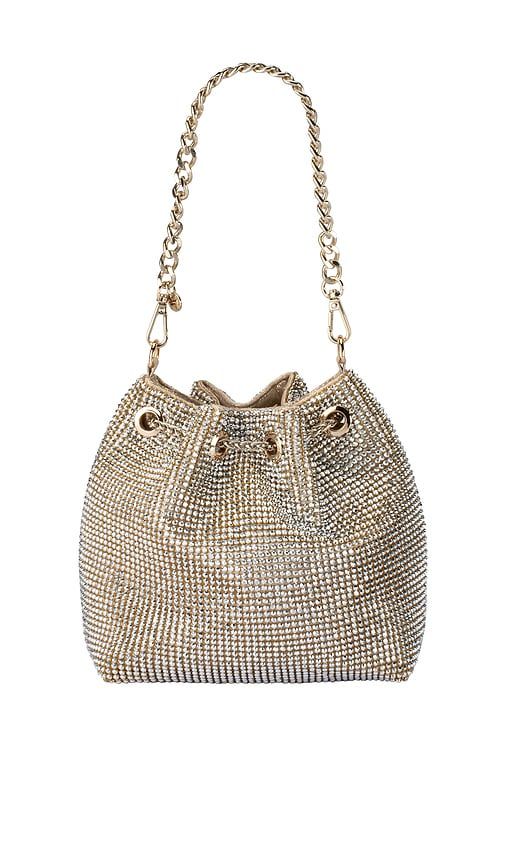 Miranda Top Handle Bag in Metallic Bronze - olga berg - Modalova