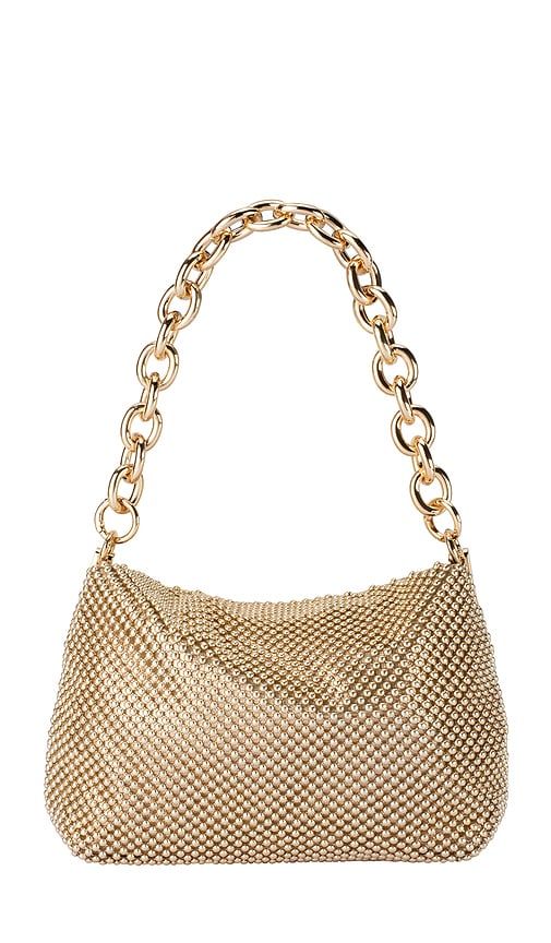 Skylar Ball Mesh Bag in Metallic - olga berg - Modalova