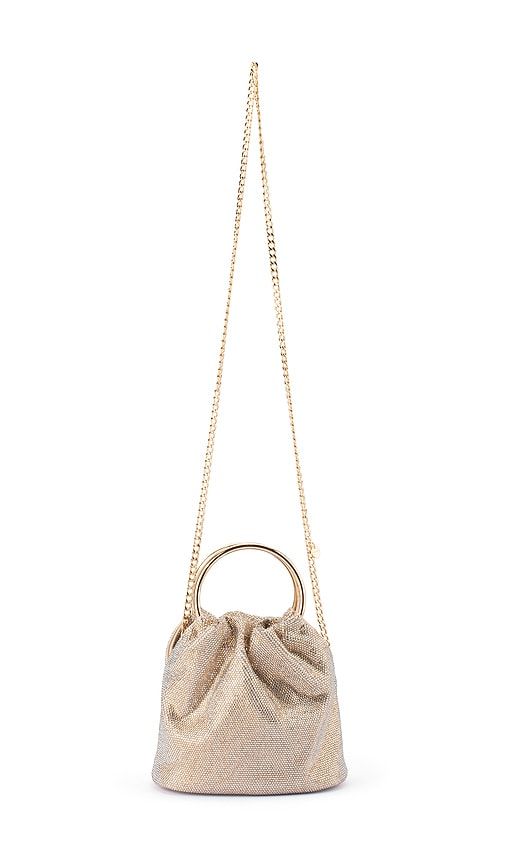 Mabel Crystal Top Handle Bag in - olga berg - Modalova