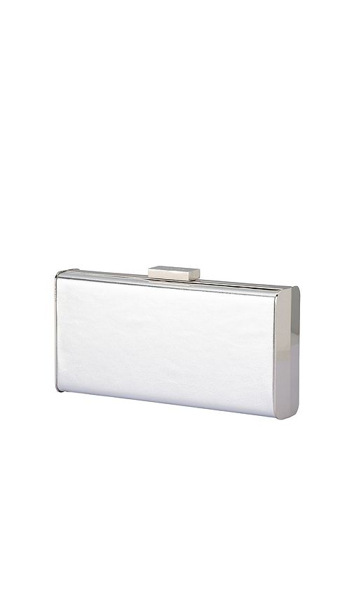Samantha Slimline Clutch in Metallic - olga berg - Modalova