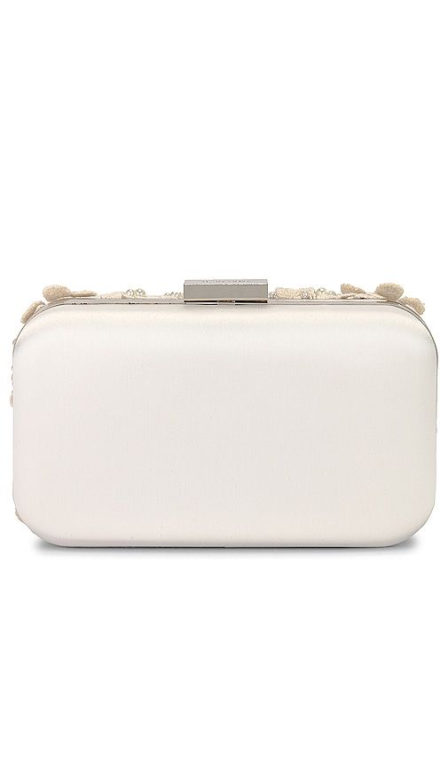 Beth Encrusted Pod Style Clutch in - olga berg - Modalova