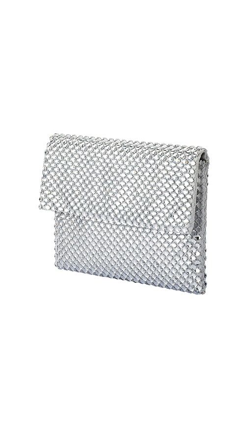Scarlett Crystal Clutch in Metallic - olga berg - Modalova
