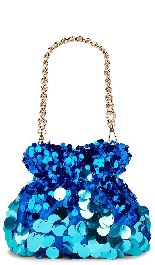 Pedro Sequin Pouch in - olga berg - Modalova