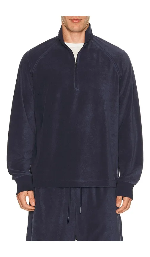 Courtside Pullover Terry in Blue. - size M (also in XL/1X, XXL/2X) - On - Modalova