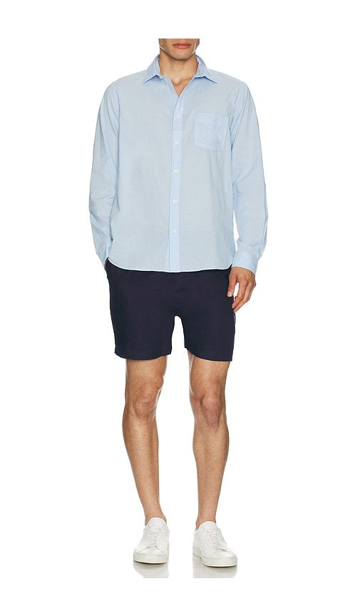 Air Linen Pull-On Shorts 6 in Navy. - size L (also in M, S) - onia - Modalova