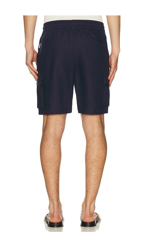 Air Linen Pull-On Cargo Short in Navy. - size M (also in S) - onia - Modalova