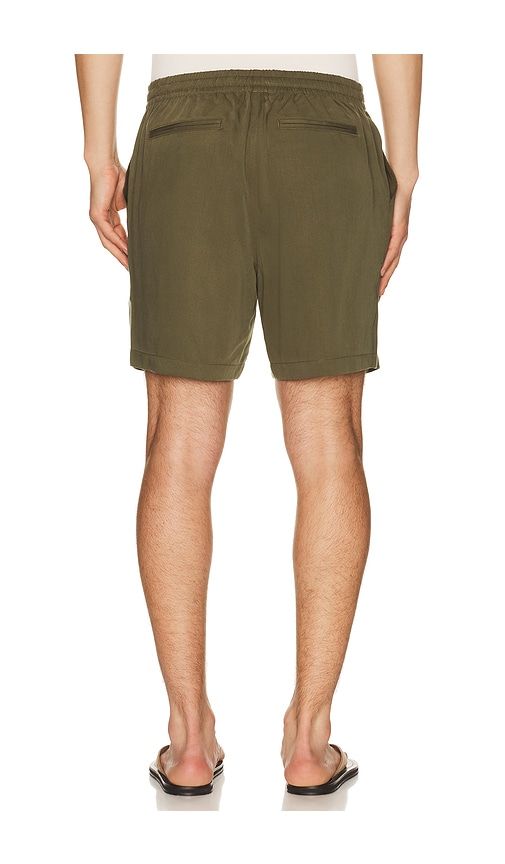 Lyocell Beach Shorts in Olive. - size M (also in S, XL/1X) - onia - Modalova