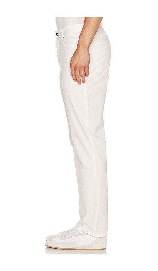 Linen Denim 5 Pocket Pant in Cream. - size 30 (also in 32, 34, 36) - onia - Modalova